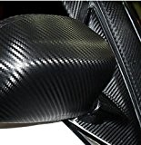 [15,99€/ m²] 50CM X 200CM AUTO MOTO FILM FEUILLE AUTOCOLLANT CARBONE 3D