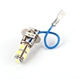 2X H3 Ampoule Phare Lampe Xenon 9 SMD LED Blanc Voiture