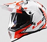 404362102/M ASE Casque LS2 mx436 Pioneer Trigger White-Black Red Taille M