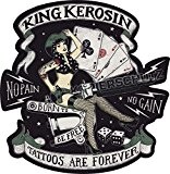 409 / 2 King Kerosin < Tattoos Are Forever XXL 30cm > AUTOCOLLANT / STICKER