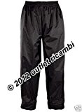 602412 M032 pantalon imperméable Eco Noir pluie taille m