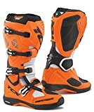 9661 - TCX Comp EVO Michelin Motocross Boots 43 Orange/Black (UK 9)