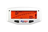 Acewell ACE-1500A Indicateur de vitesse numérique pour moto avec affichage compte-tours graphique, jauge de carburant et témoin de commutation LED ...