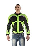 AGV Blouson de moto en tissu ventilé pour homme XXXL Fluorescente verde/negro