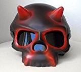 AlxShop - CASQUE SKULL INFERNO - Taille : L - Couleur : black/red