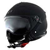 Astone Helmets Casque Jet Mini Sport, Noir Mat, M