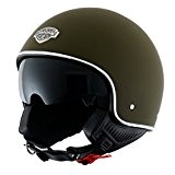 Astone Helmets Casque Jet, Vert (Matt Army), XL