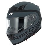 Astone Helmets Casque Moto Intégral GT900, Titanium Matt, Taille S