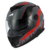 Astone Helmets GT800-WIRE-BRM Casque Moto Intégral GT 800, Noir/Rouge, Taille M