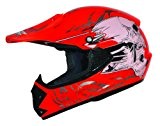 ATO-Helme kids pro Casque pour enfant rouge taille S à XL cross enduro casque de BMX
