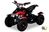 ATV Cobra Mini quad tout terrain électrique pour enfant, rouge/noir, 800 W