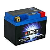 Batterie 12V 3AH(1.6) YTX4L-BS, Lithium ion Shido DIN 50314 pour Adly ATV AC | Adly ATV V | Adly Silver ...