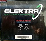 Batterie Elektra YTX14-BS pour Honda VT Shadow Spirit 1100 2001 - 2003 12 V 12 Ah avec acide 246610130