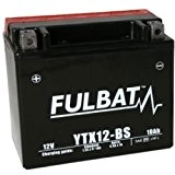 Batterie FULBAT AGM YTX12-BS 12V 10Ah 180A Longueur: 150 x Largeur: 87 x Hauteur: 130 (mm)