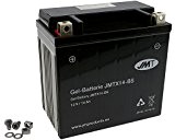 Batterie JMT GEL - YTX14-BS 12 Volt - Piaggio/Vespa MP3 250 LT ie M64100 année de construction 2009-2010