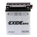 Batterie moto Exide YB12A-B 12v 12ah