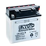 Batterie Moto KYOTO Yb16cl-b L 175mm W 100mm H 175mm 12v 19ah Acide 1,18l