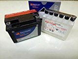 Batterie Suzuki Katana pour 50 cc de 1997 a 2004 YTX4L-BS etat Neuf Batterie Tecnium 12V 3Ah livrée avec acide