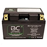 BC Lithium Batteries BCTZ10S-FP Batterie Moto au Lithium Ferrous Phosphate LiFePO4