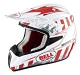 Bell Casque de Motocross Moto Classe R, Rouge (Strip Red),53-54 cm (XS)