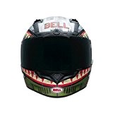 Bell Devil May Care Matte Adult Qualifier DLX Street Bike Motorcycle Helmet - Medium by Bell