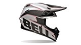 Bell Powersports Casques Moto 9 Carbon Casque pour Adultes, Emblem White,M