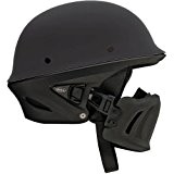 Bell Rogue Open Face Harley Cruiser Motorcycle Helmet - Matte Black / Large by Bell