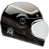 Bell RSD Bagger Carbon Bullitt Street Racing Motorcycle Helmet - Black / Large by Bell