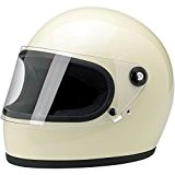 Biltwell Gringo S Helmet - Gloss Vintage White (XL) by Biltwell