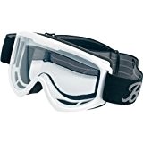 Biltwell Moto Goggles - One size fits most/White by Biltwell