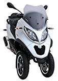 BULLE SPORT SCOOTER 125/300/400/500/2011/2016 500IE MP3 ERMAX POLYCARBONATE TRANSPARENT