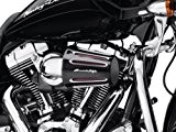 Cache Filtre à Air Noir Fente Goutte Screamin Eagle Moto Harley Davidson