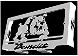 cache radiateur / grille de radiateur Suzuki GSF 600 Bandit 95>04 et 650 Bandit 05>06 design "Bulldog"