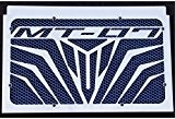 cache radiateur / grille de radiateur Yamaha MT-07 "Logo" + grillage bleu