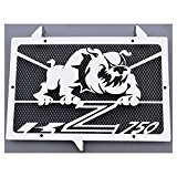 cache radiateur / grille de radiateur Z750 07>12 "Bulldog" + grillage noir