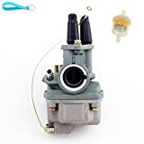 Carburetor for Yamaha PW 80 PW80 Y-Zinger Yzinger 1983 - 2006 Dirt Bike Carb with Gas Filter by Ces Motor