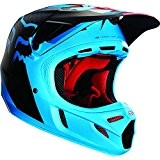Casque Motocross Fox V4 Libra Bleu-Rouge (M , Bleu)