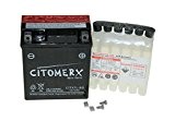 Citomerx Batterie avec acide 12 V 6 Ah Équivalent YTX7L-BS Conforme norme DIN 50614LF Pour Aprilia Mojito 125, SR 125, ...