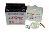 Citomerx - Batterie Scooter Moto 12V 9Ah Yb9-B Par Ex. Pour Aprilia, Cagiva, Daelim, Derbi, Gilera, Honda, Yamaha, Piaggio, Compris ...