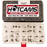 Complete Hot Cams valve de 10.00mm kit de cale pour KTM 690 Duke année 2008-2016 valve shim kits