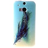 Coque Housse pour HTC One M8, HTC One M8 Coque Silicone Etui Housse, HTC One M8 Souple Coque Etui en ...