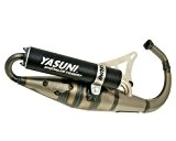 Échappement Yasuni Scooter Z noir pour MBK Booster Track 50, Stunt 50 (Naked), Yamaha BWs 12 "50