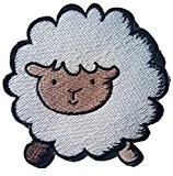 ecusson mouton , ecusson brodé ecusson a coudre patches Logo Sign Symbol Emblème