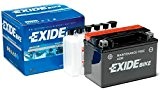 Exide Bike Batterie YTX9-BS - 12V - 8Ah - DIN 508 19 - 150mm*87mm*105mm - M12 Pol