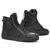 FBR038 - 1010-41 - Rev It Grand Leather Motorcycle Shoes 41 Black (UK 7.5)