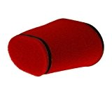 Filtre à air Double Layer Racing ovale conique 28-55mm rouge