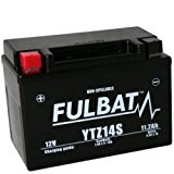 Fulbat - Batterie moto YTZ14S étanche SLA 12V / 11.2Ah