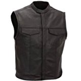 GILET CUIR BIKER SONS OF ANARCHY TAILLE XL