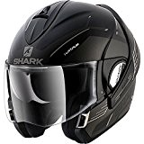 HE9342EKAWM - Shark Evoline S3 Hataum Mat Flip Front Motorcycle Helmet M Matt Black Anthracite White (KAW)