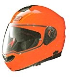 Helmet Casque intégrale Nolan N104 Hi Visibility N-com Casque fluo orange 23 taille xS
